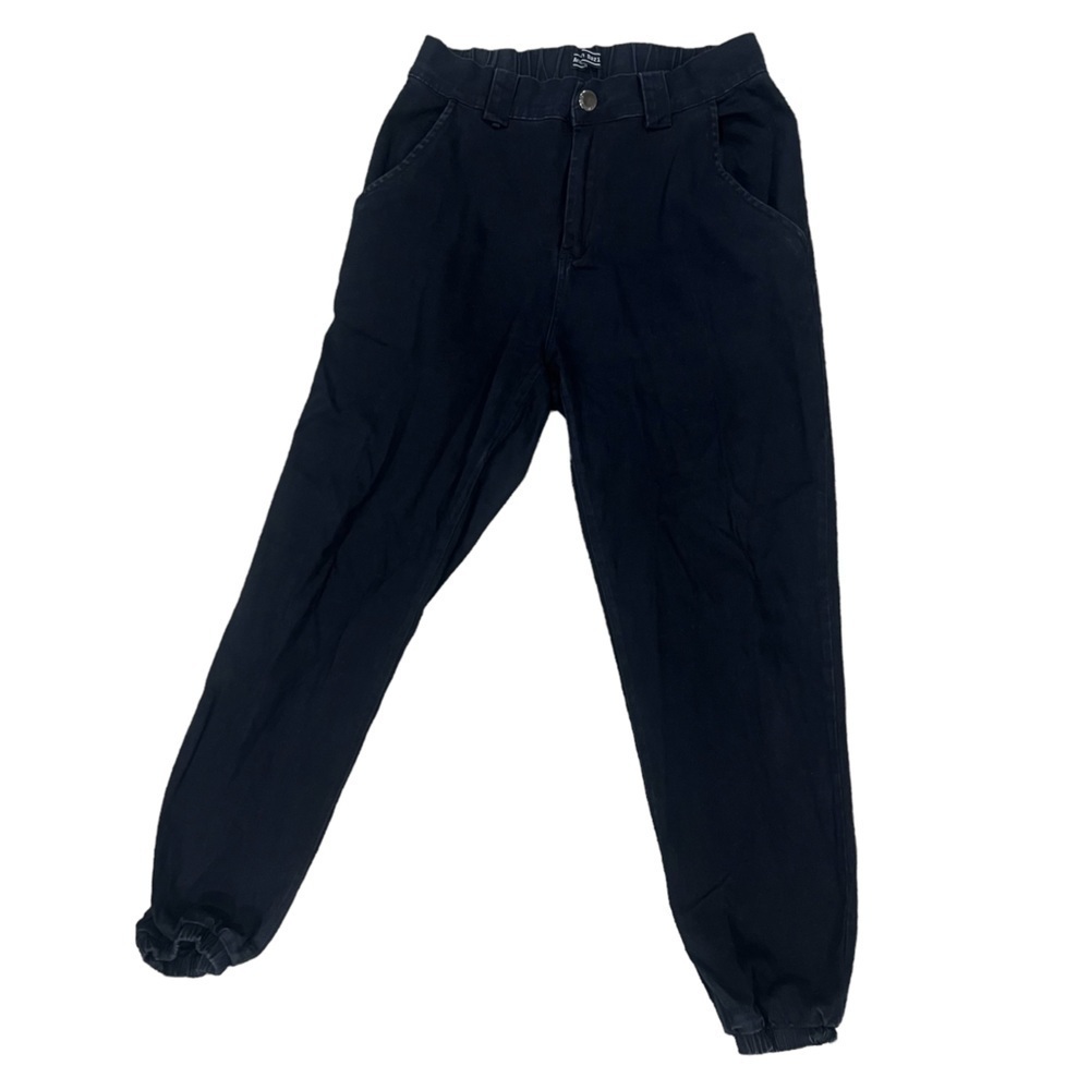 American Bazi Black Denim Joggers Size 2X Women’s